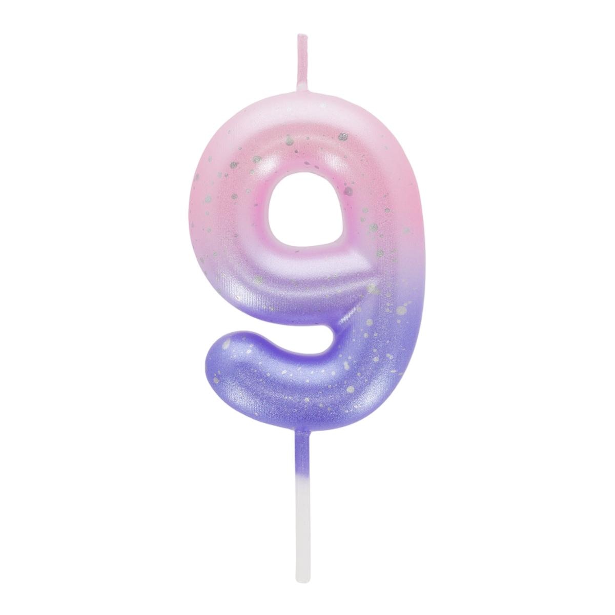 Vela Bolo 9 Legami Pink 1