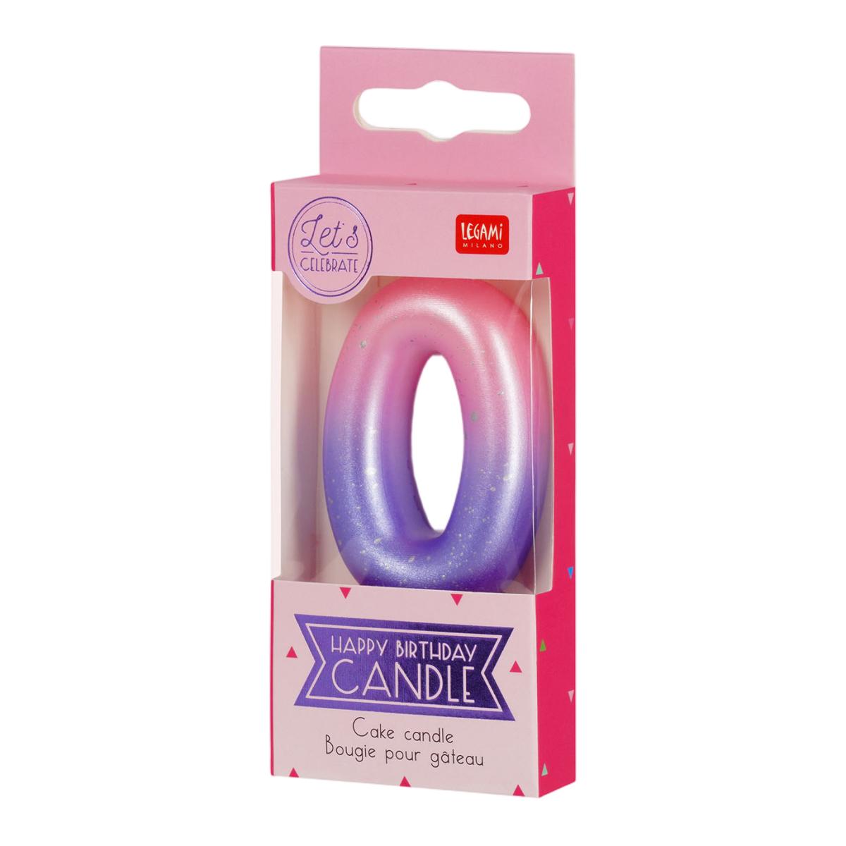 Vela Bolo 0 Legami Pink 4