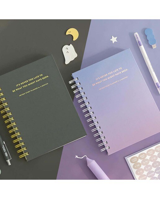Planificador A5 Heyday Study - Roxo 3