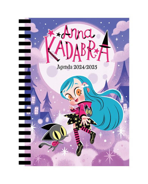 Imagem 0 de Agenda Escolar Semanal Anna Kadabra - Multicolor
