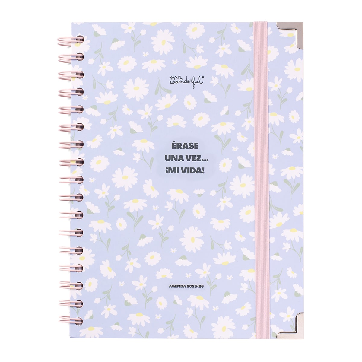 Agenda escolar 2025-2026 semanal Mr Wonderful: Érase una vez... ¡mi vida! 1