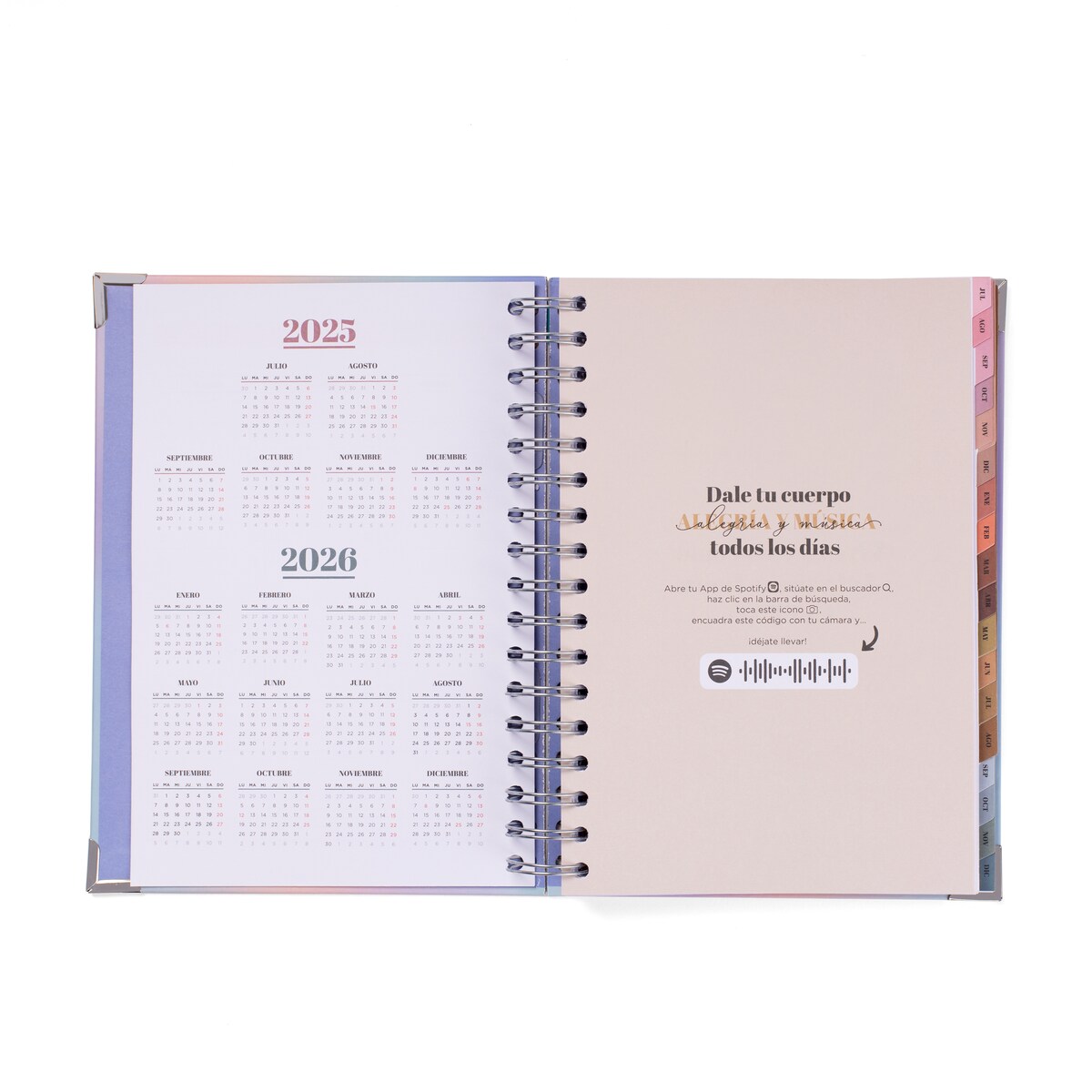 Agenda semanal 18 meses 2025-2026 Mr Wonderful: Viviendo con estilo. 9