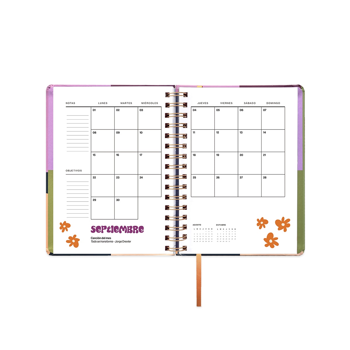 Agenda escolar UO Opositiva día página 2025-2026 9