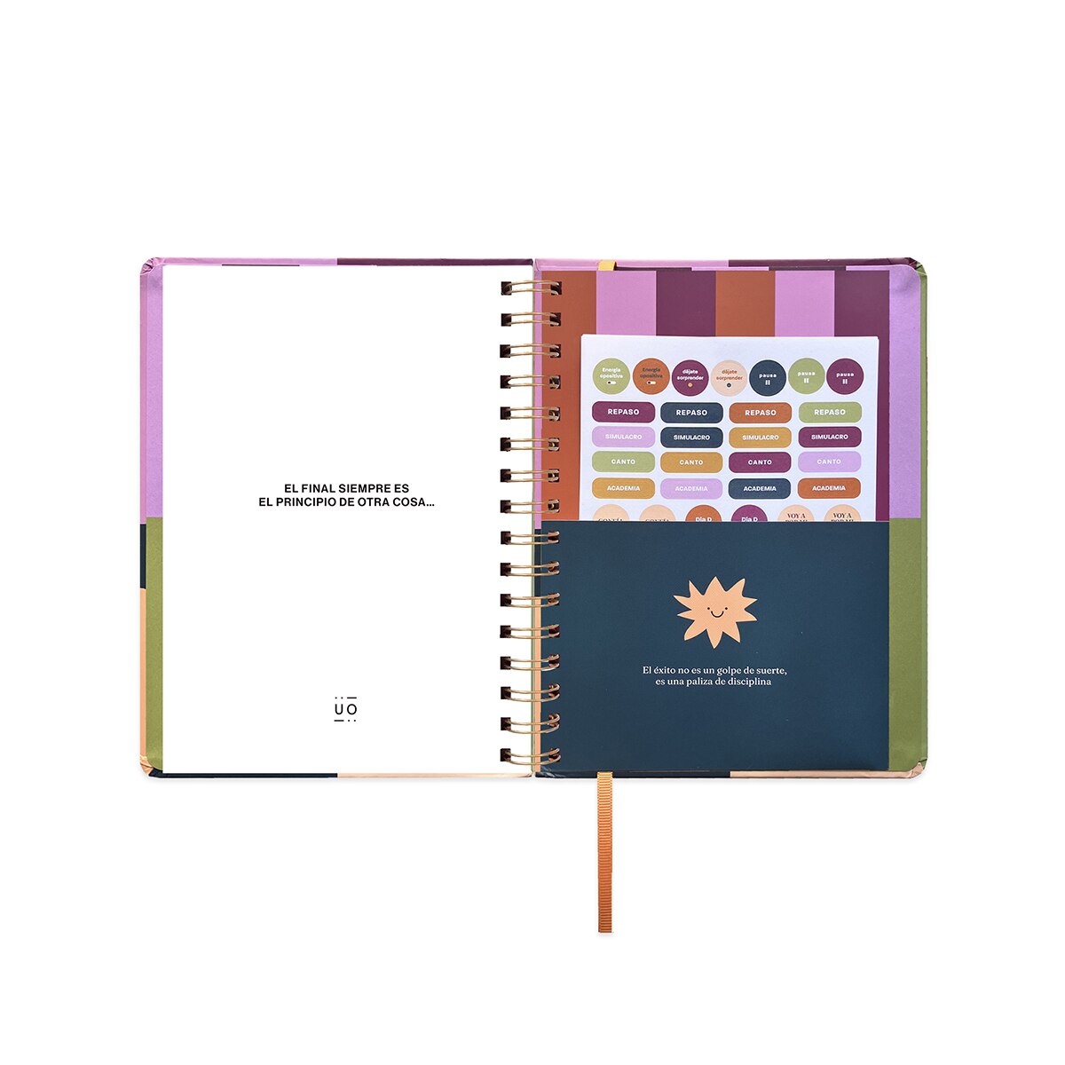 Agenda escolar UO Opositiva día página 2025-2026 19