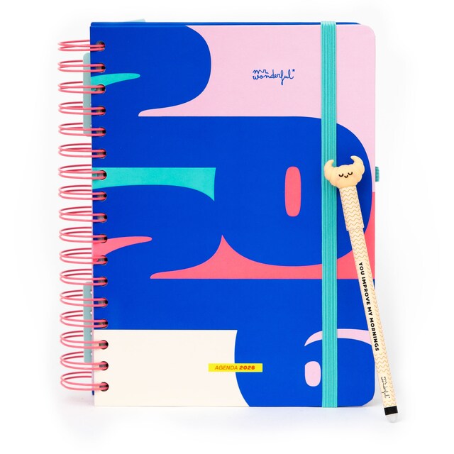 Imagen 0 de Agenda Wonder 2026 Diaria de Mr Wonderful: Cuando una puerta se cierra, se abre esta agenda.