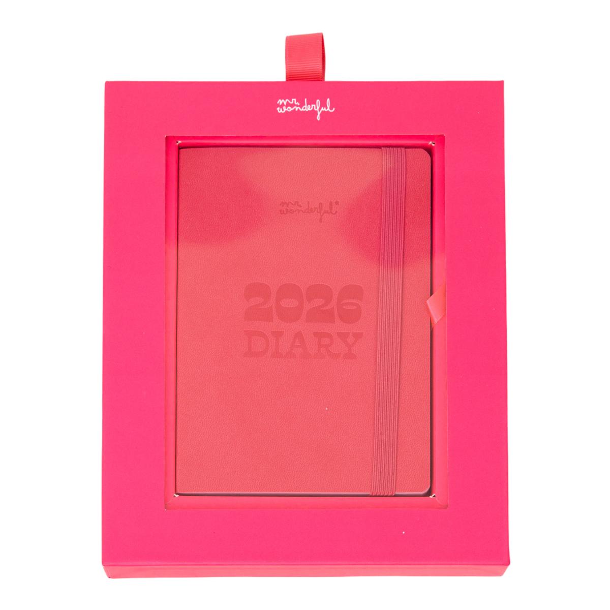 Agenda POCKET 2026 Semanal Pequena - Rosa 4