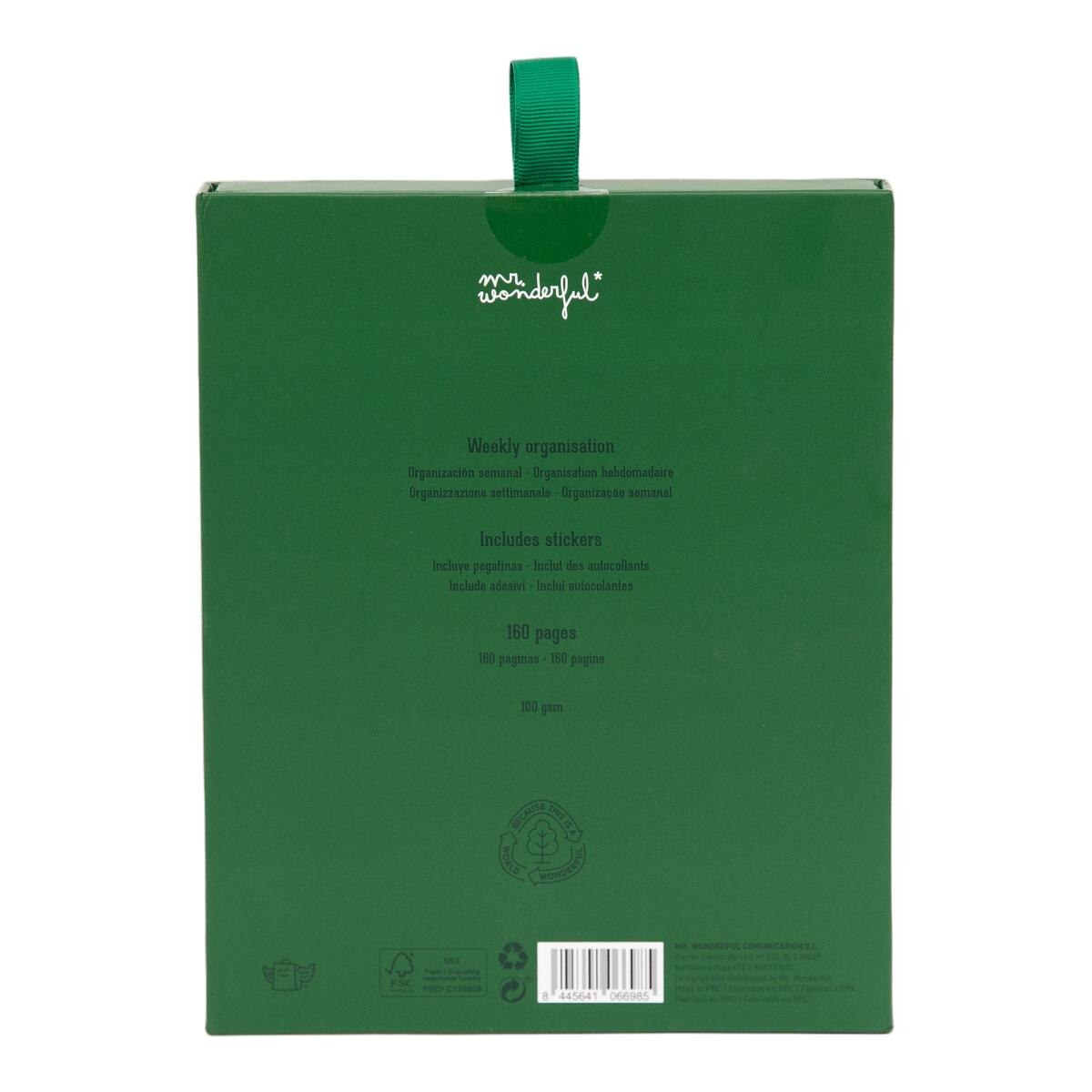 Agenda POCKET 2026 Semanal Pequena - Verde 6