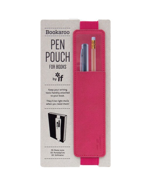 Imagem 0 de Bolsa de lápis para livro If Bookaroo rosa