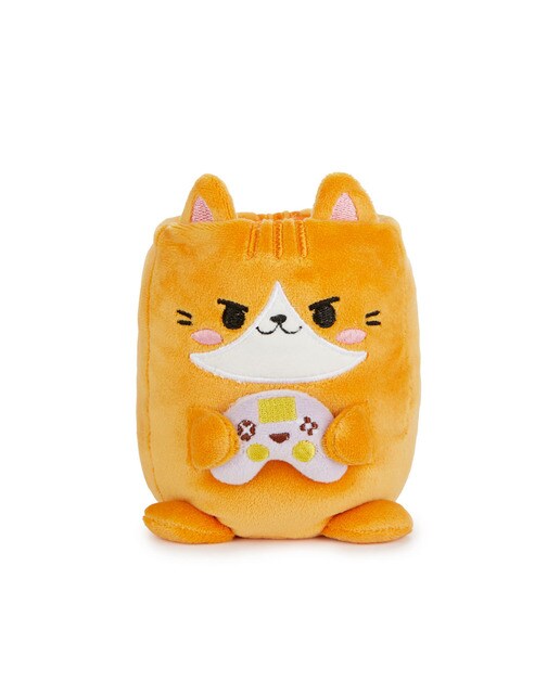 Porta-lápis Fluffy Kawaii Gamer Plástico Tecido 1