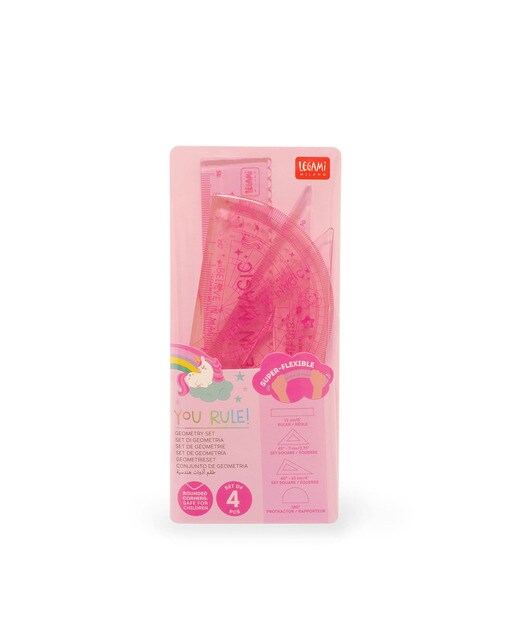 Set réguas Legami Unicorn 4