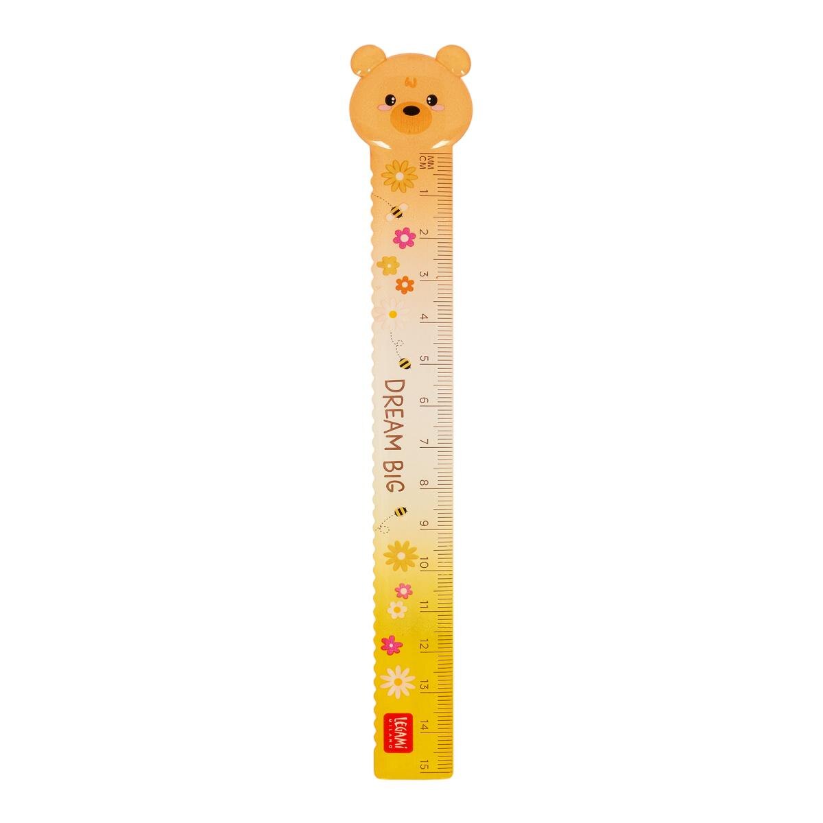 Imagem 0 de Regua Legami Teddy Bear
