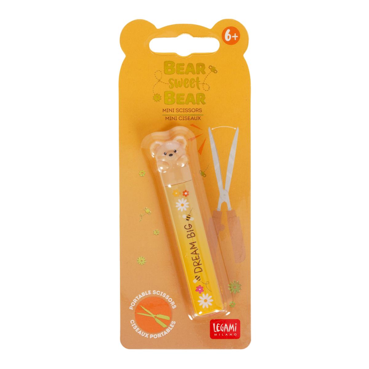 Mini Tesouras Legami Teddy Bear 6