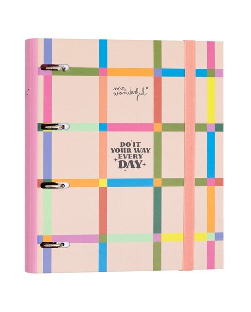 Imagen 0 de Carpeta con anillas y folios MrWonderful Urban: Do it your way every day