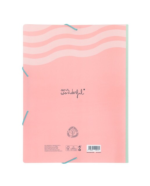 Pasta com Micas transparentes Mr Wonderful: Never stop dreaming 2
