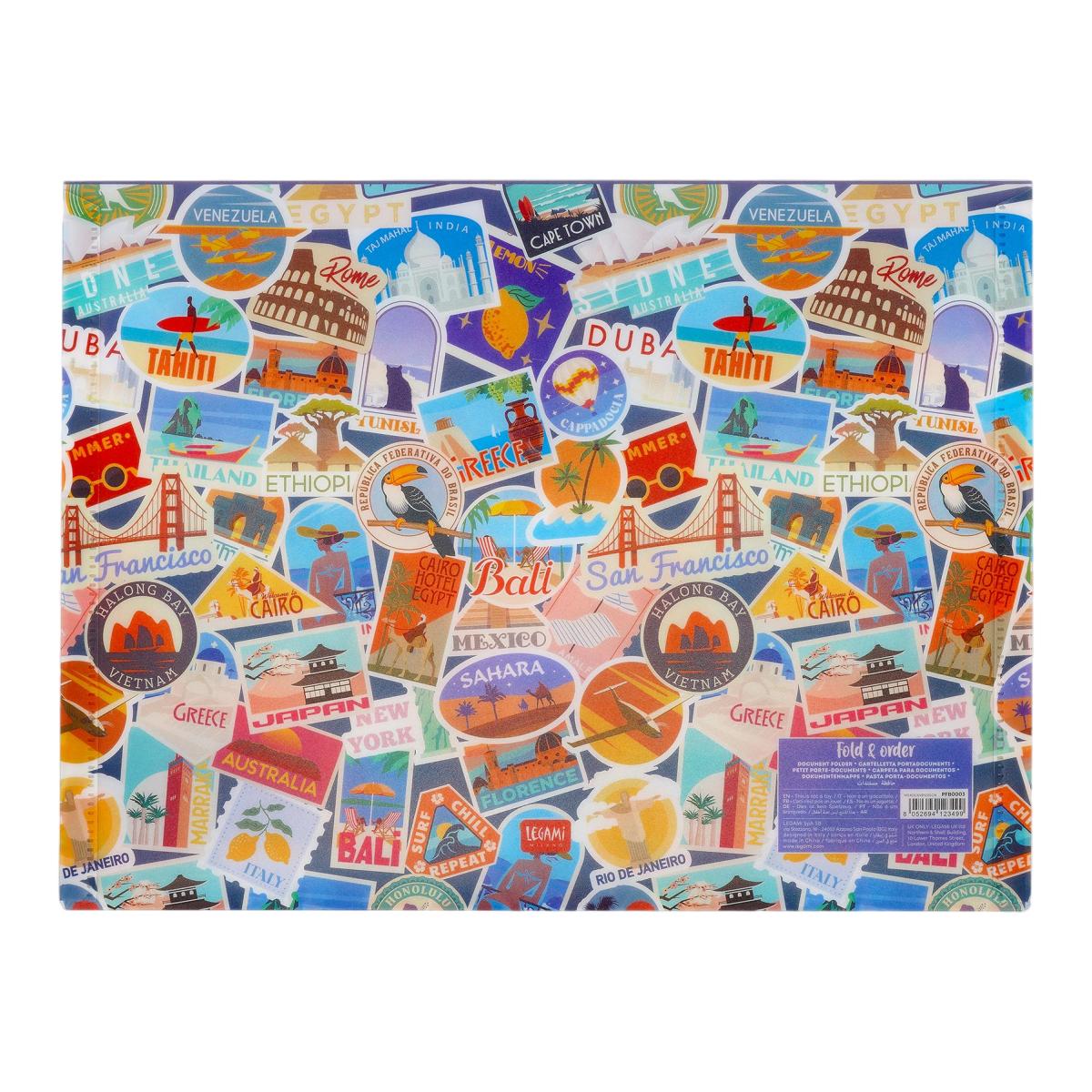 Pasta Legami Travel Stickers 3