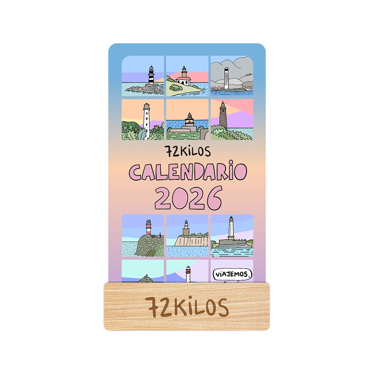 Imagem 0 de Calendário de cartas Tantanfan 72kilos