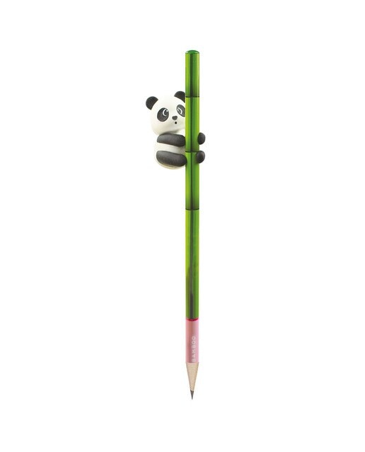 Lápis com borracha Panda 1