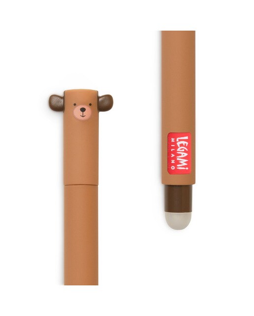 Caneta esferográfica de tinta apagável Urso 2
