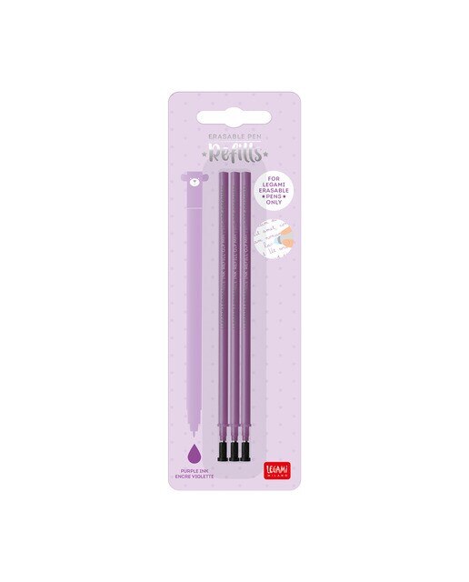 Recargas Caneta Esferográfica de Gel - Púrpura 2
