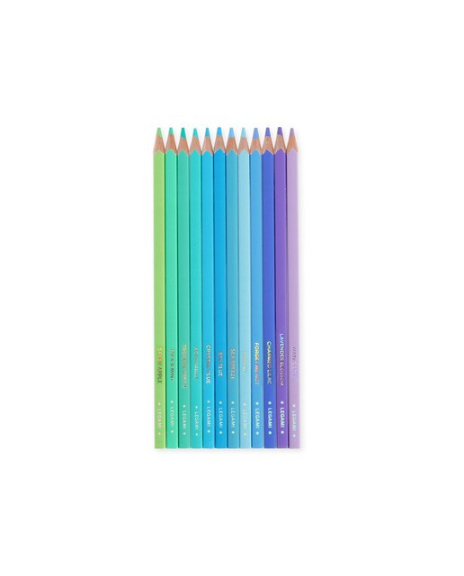 Imagem 0 de Conjunto de 12 Lápis de Cores - Cyan