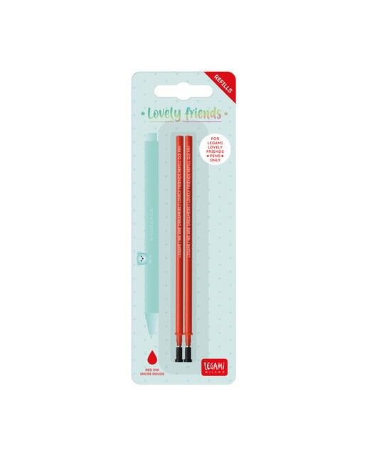 Conjunto 2 Recargas Gel Legami Red 1