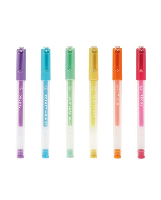 Conjunto Esferográficas Gel Pastel Legami 1