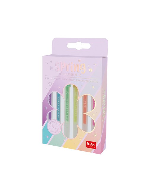 Conjunto Esferográficas Gel Pastel Legami 2