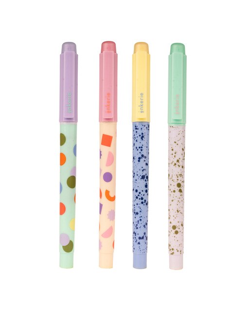 Set de 4 mascadores apagávels de Kikkerland 1