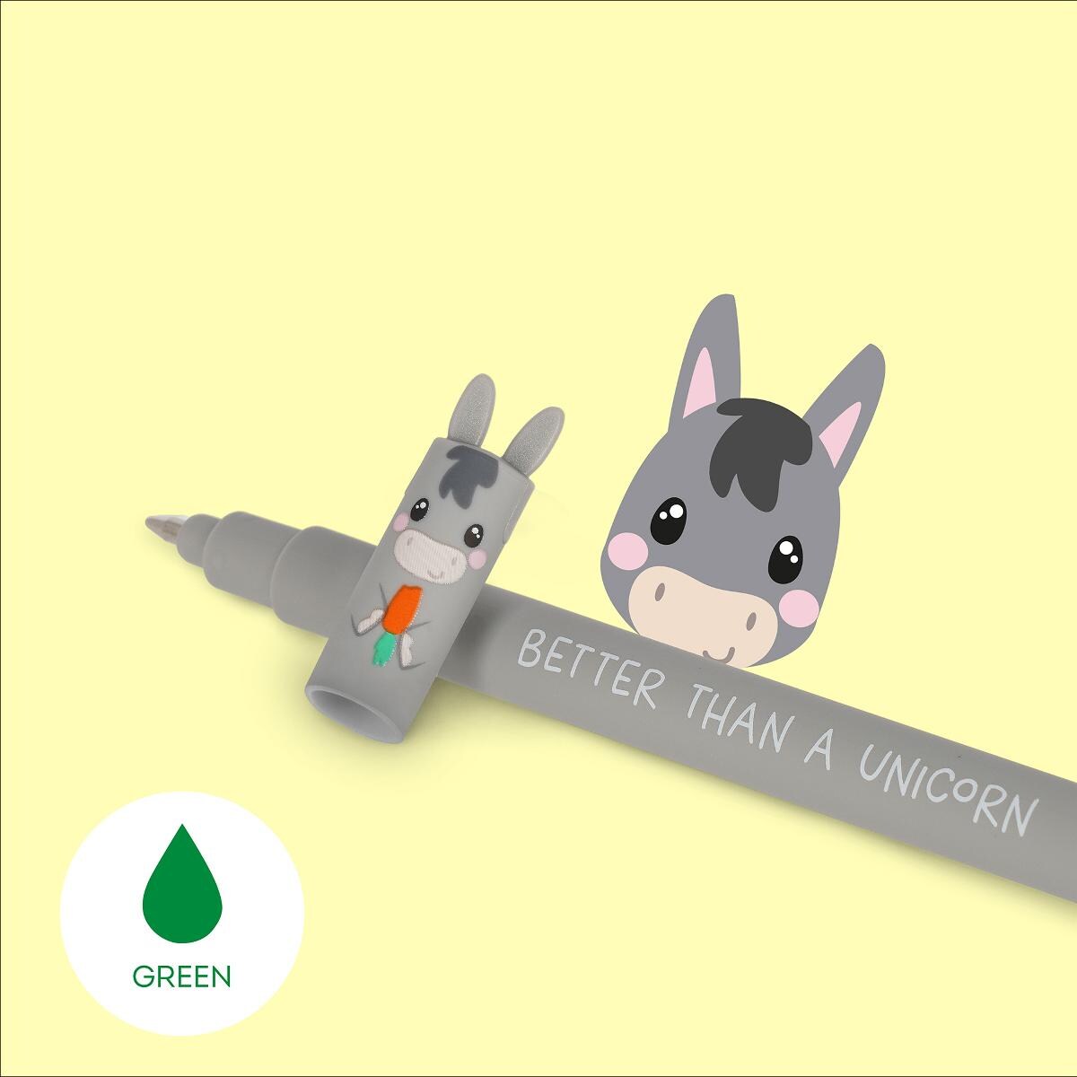 Set 4 Esferográficas gel Apagávels Legami Granja 4