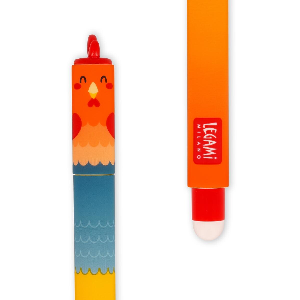 Set 4 Esferográficas gel Apagávels Legami Granja 8