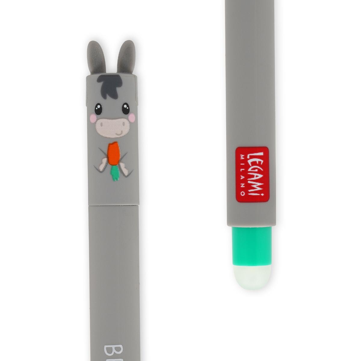 Set 4 Esferográficas gel Apagávels Legami Granja 9