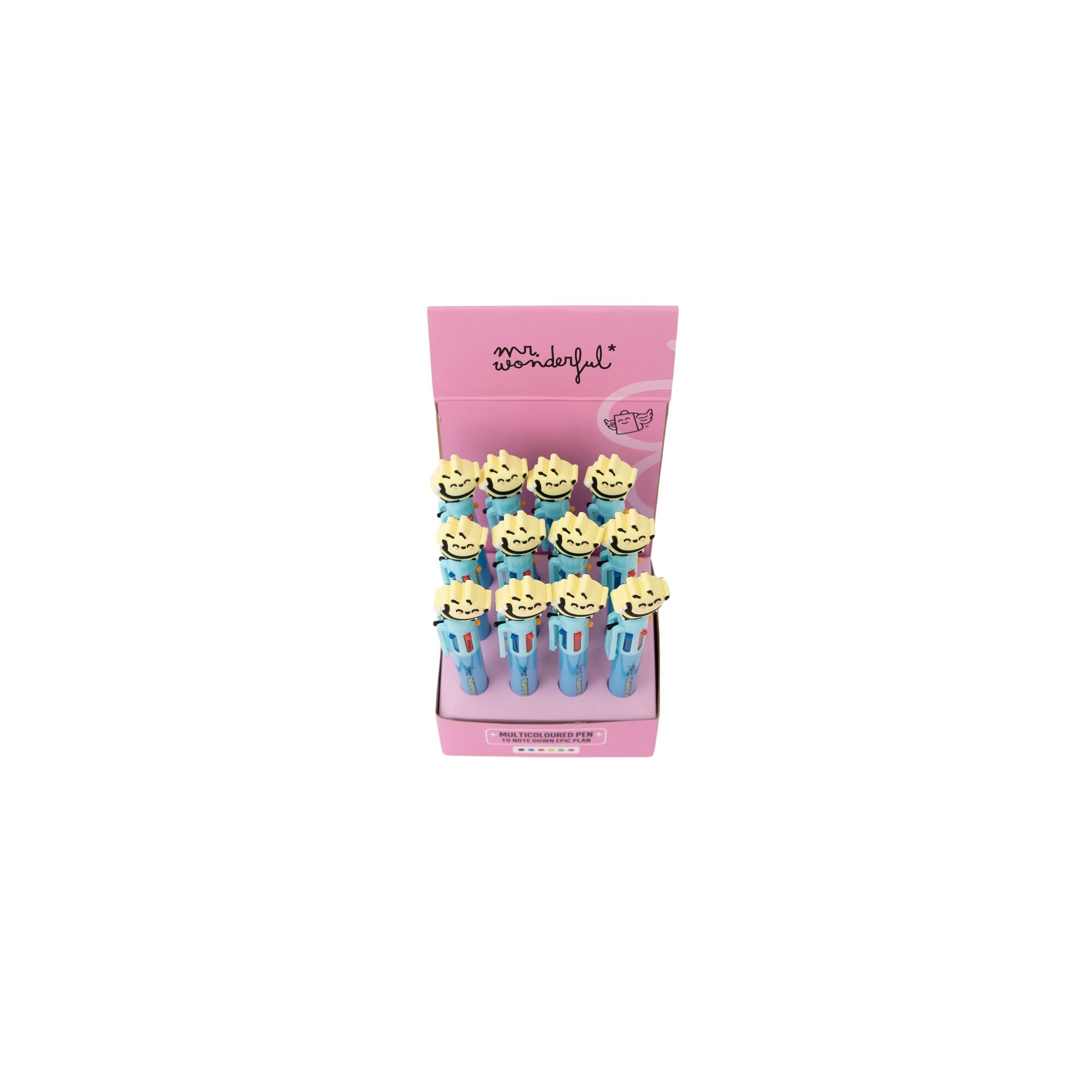 Caneta multicolor Abelha Mr Wonderful: Time to be colourful 3