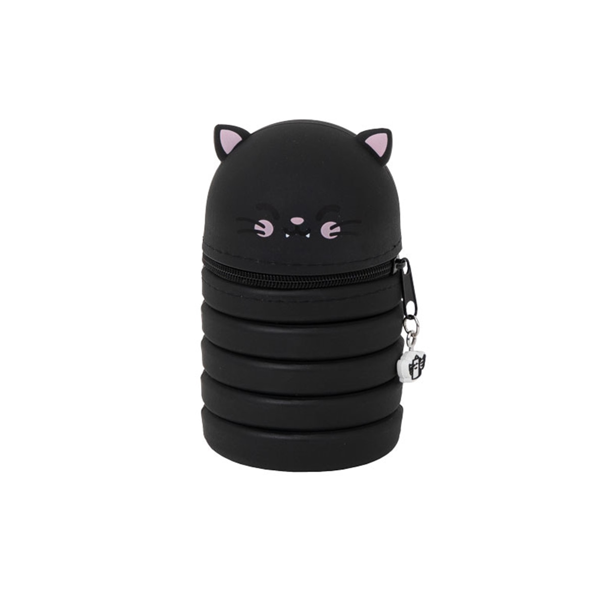 Estojo extensível de silicone Mr Wonderful: Gato preto 2