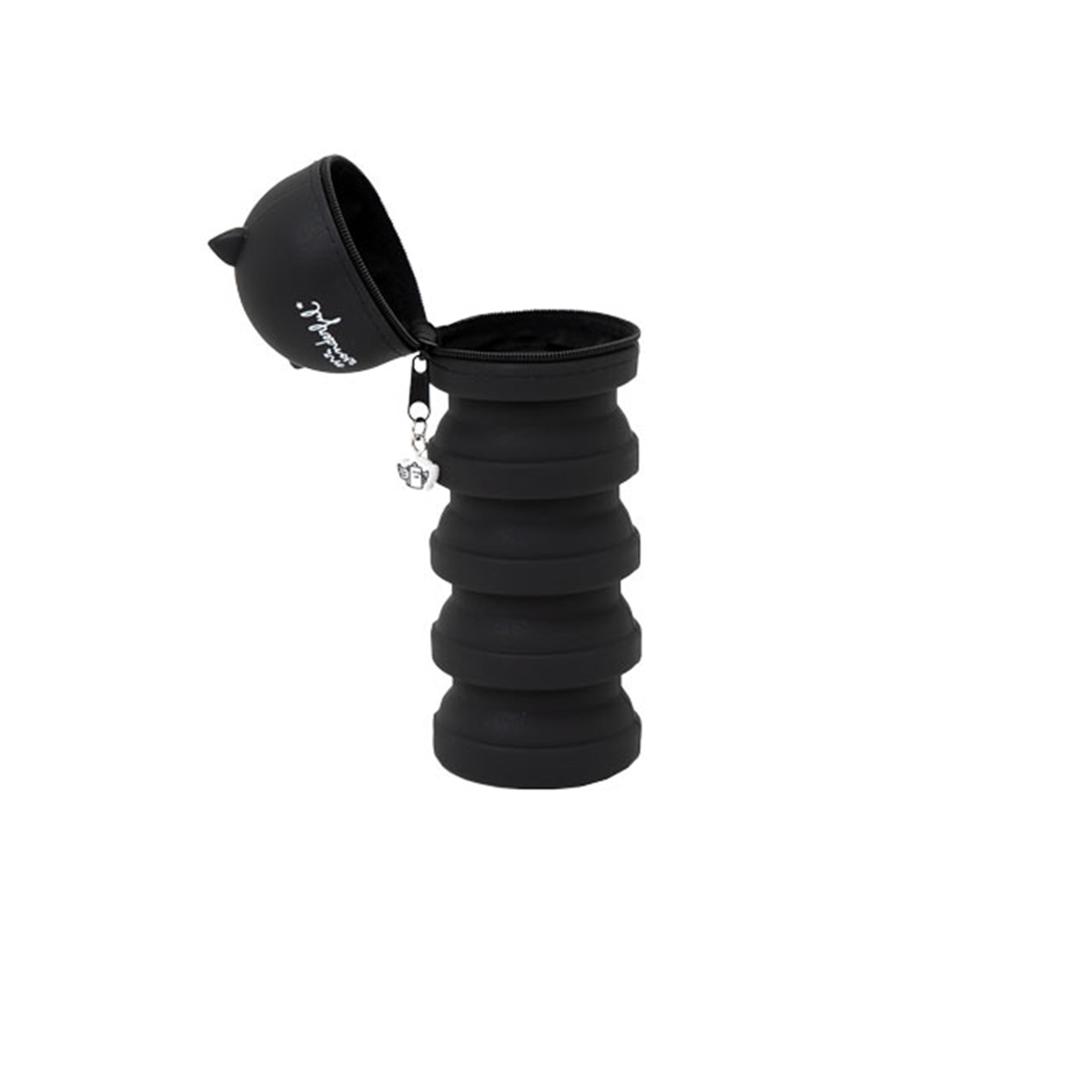 Estojo extensível de silicone Mr Wonderful: Gato preto 3