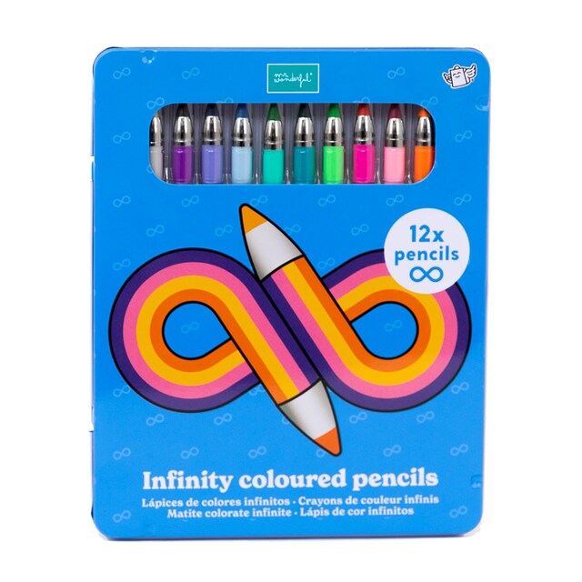 Imagen 0 de Lápices de colores Mr Wonderful infinitos para darle al mundo un toque más bonito