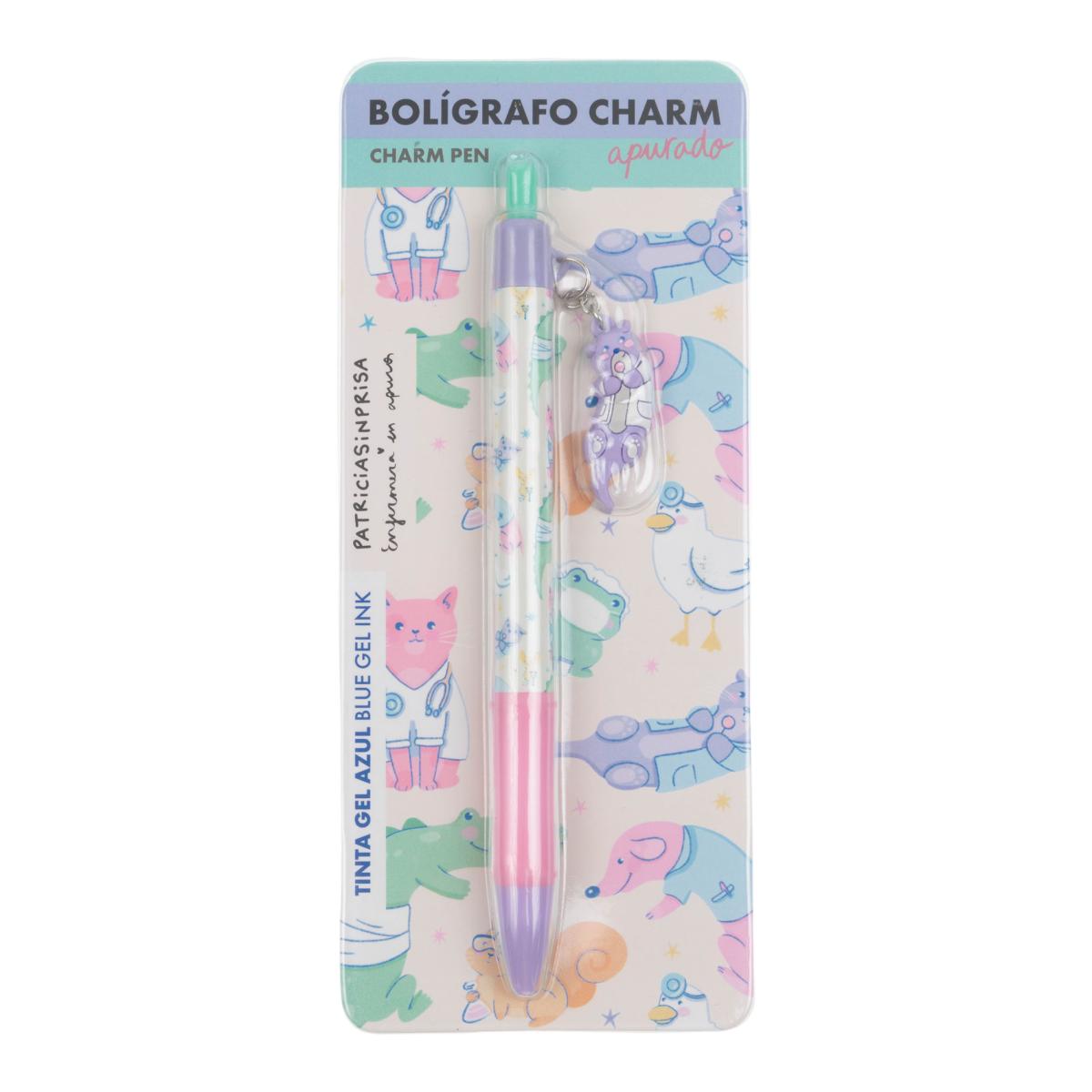 Caneta Retrátil Charm PATRICIASINPRISA X Enfermera en apuros 4