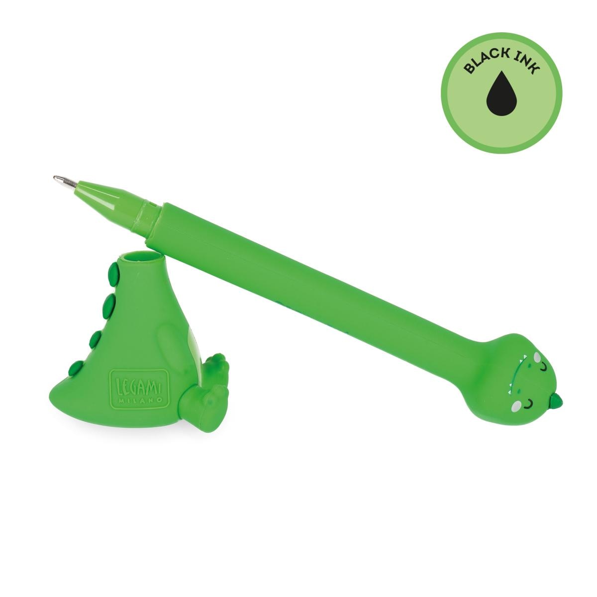 Caneta com Base Legami Dino 3
