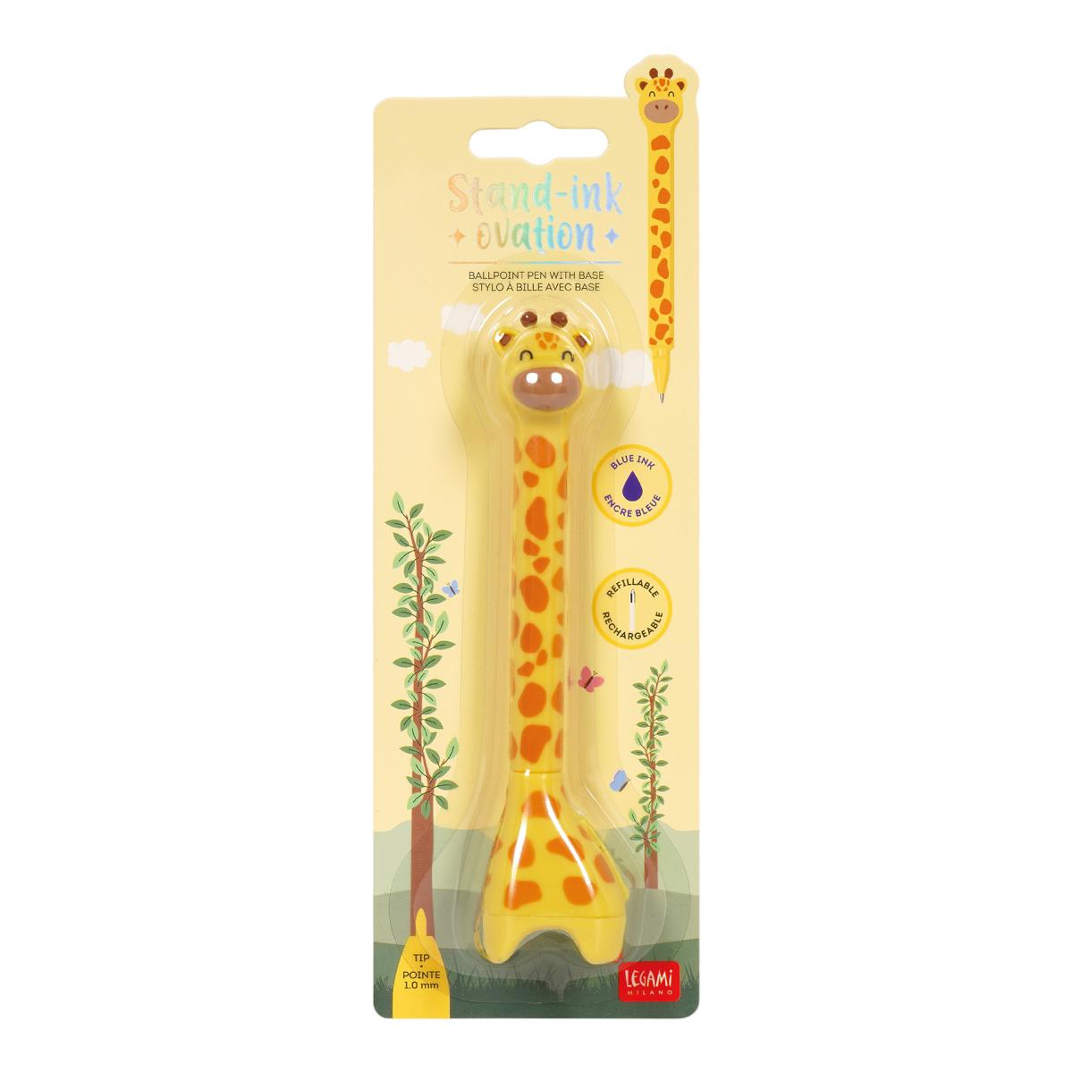 Caneta com Base Legami Giraffe 5
