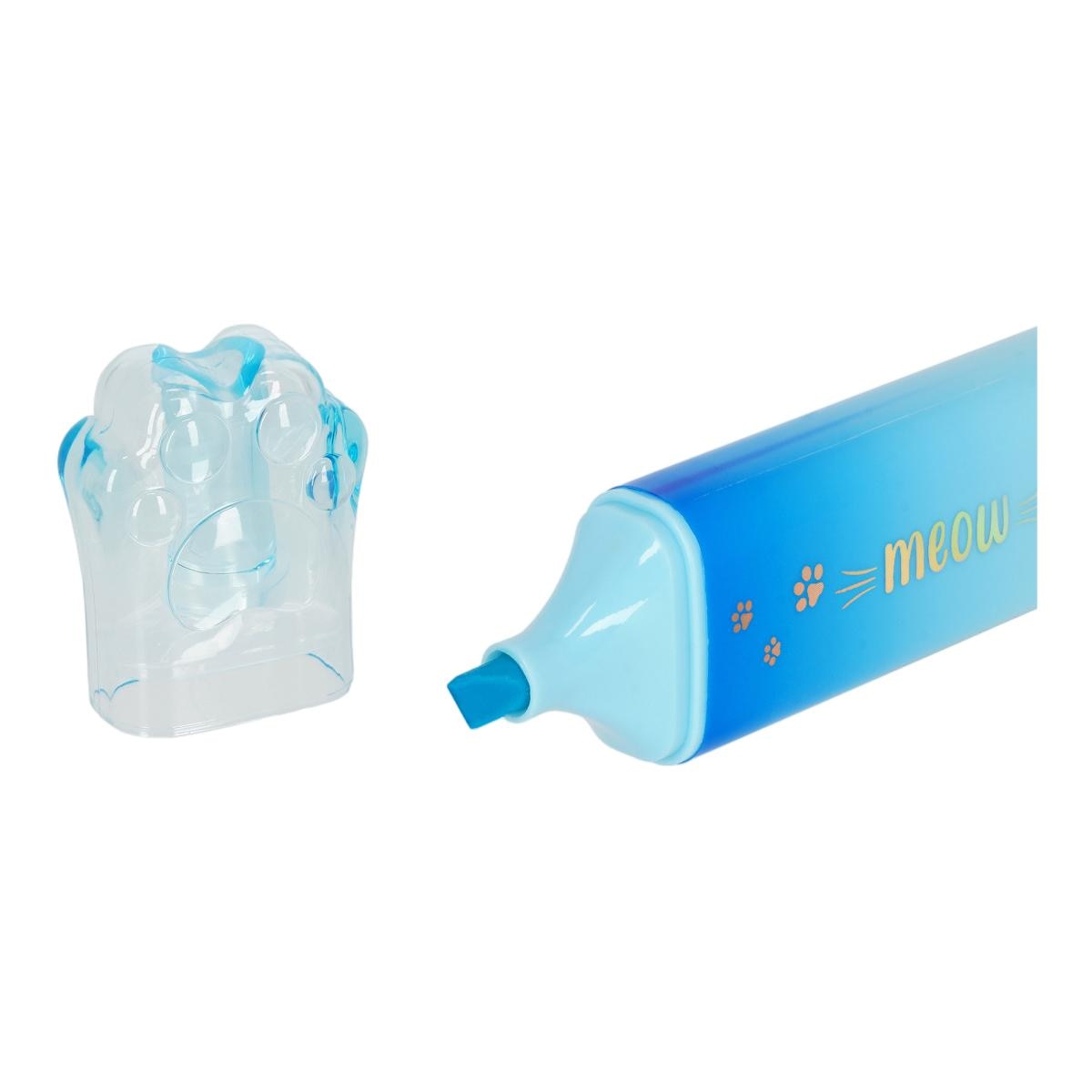 Marcador Legami Kitty Paw Blue 2