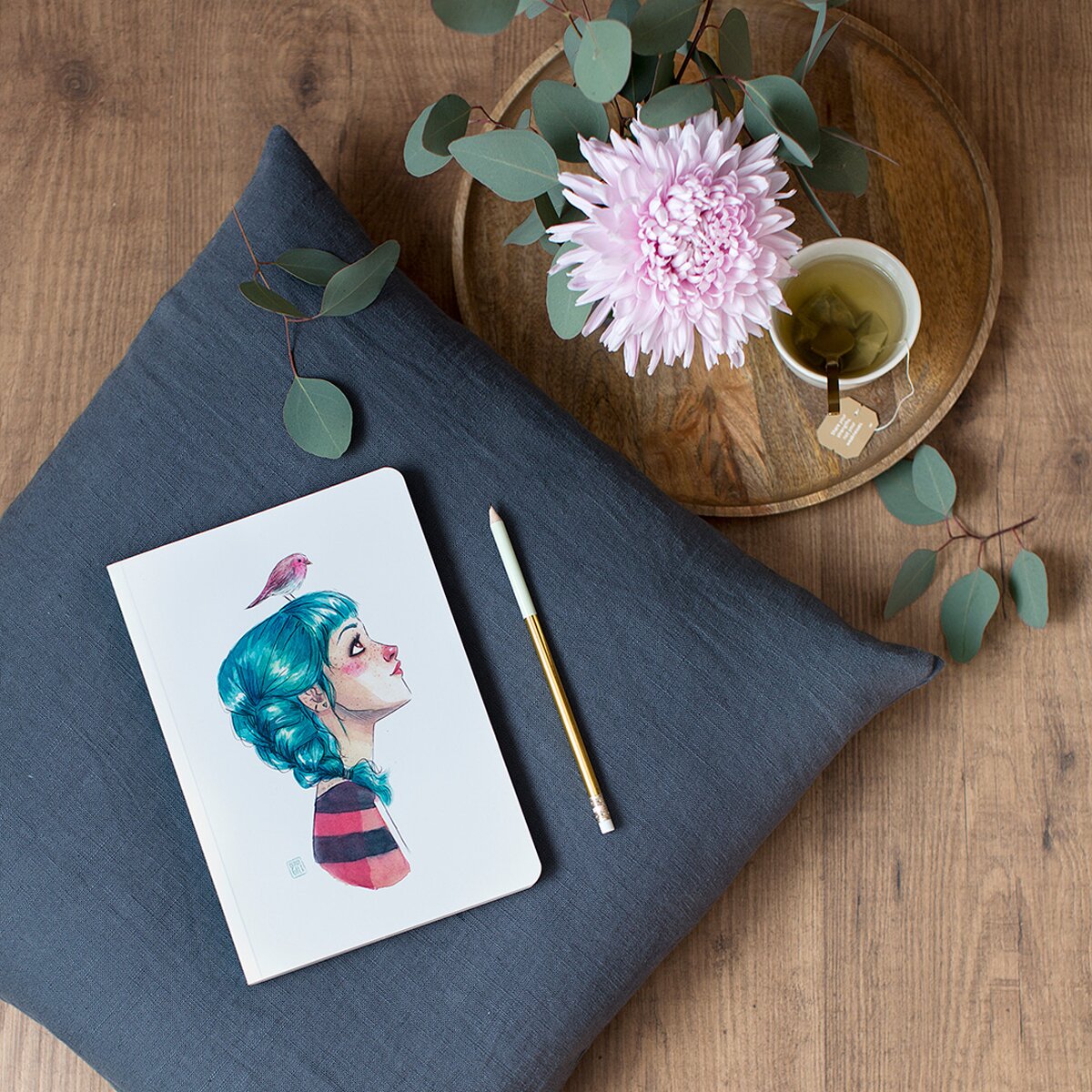Caderno Cuquiland Sara & Finch 2