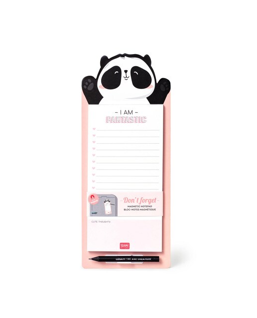 Bloco de notas magnético Panda 1
