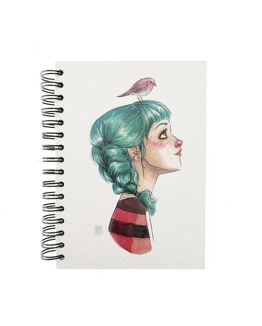 Imagem 0 de Caderno Argolas Esther Gili Sara e Finch