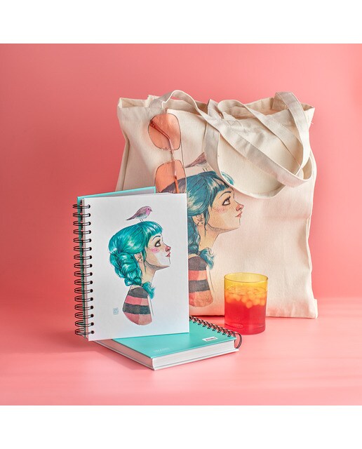 Caderno Argolas Esther Gili Sara e Finch 4