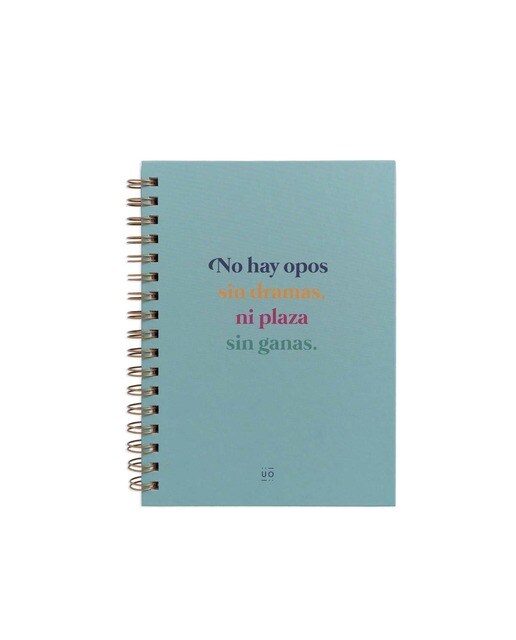 Imagen 0 de Libreta UO No hay opos sin drama