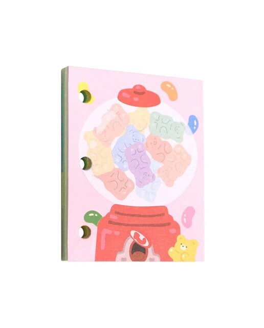 Recarga para Caderno 3 Argolas Jelly 1
