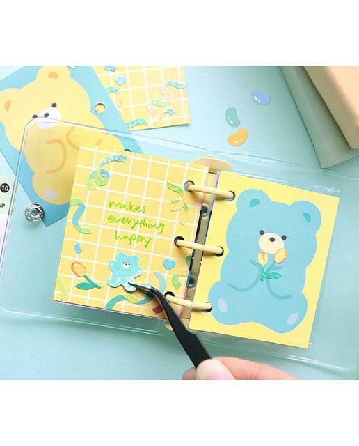 Recarga para Caderno 3 Argolas Jelly 2