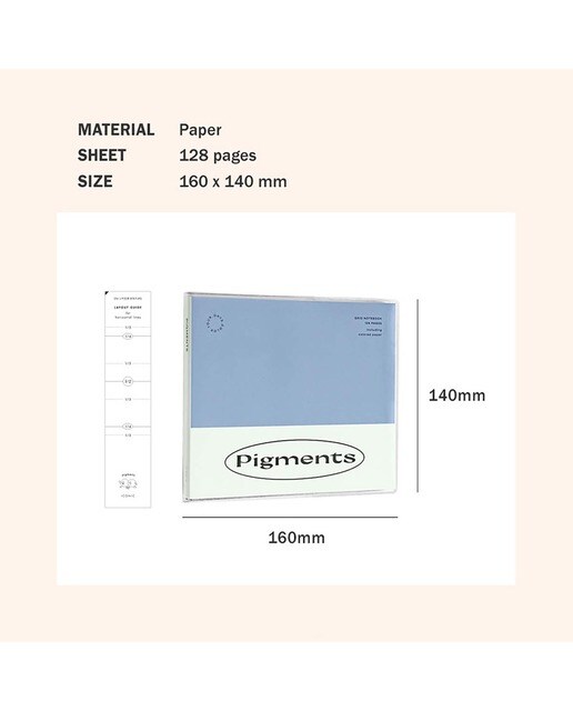 Caderno Pigment - Verde 4
