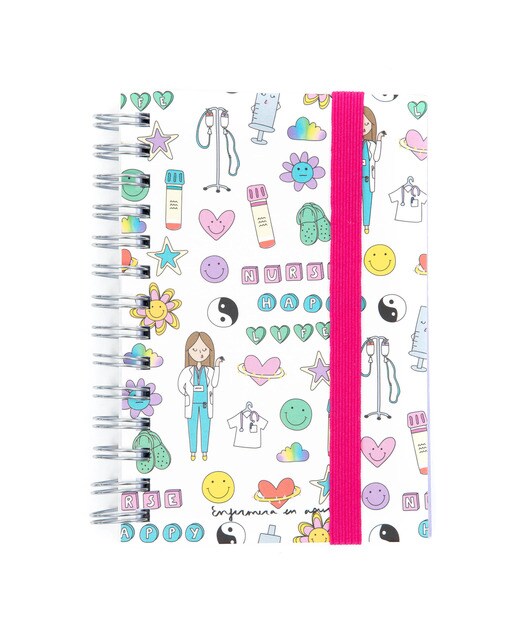 Imagem 0 de Bloco Mini com Espiral Smiley Nurse