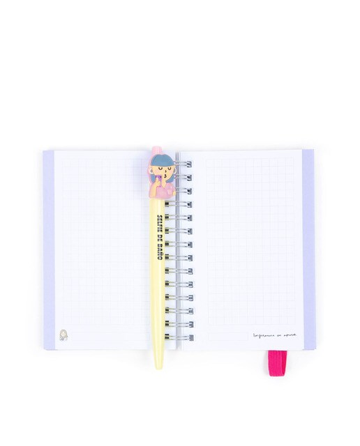 Bloco Mini com Espiral Smiley Nurse 3