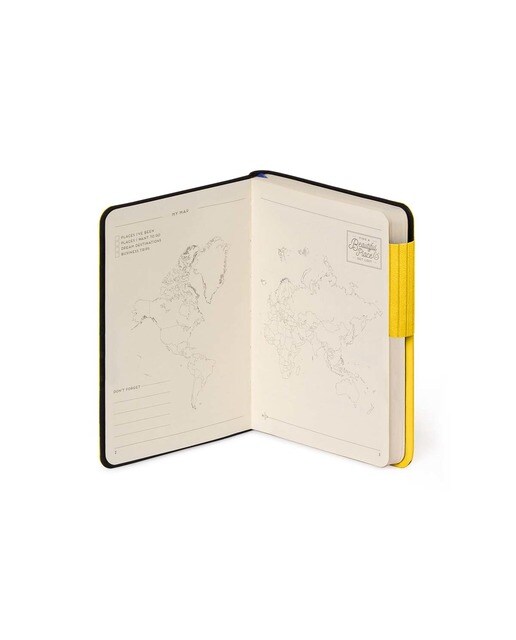 Bloco de Notas Small Planed Freesia - Yellow 3